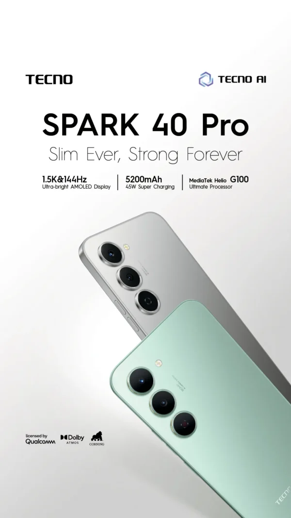 Tecno Spark 40 Pro Plus